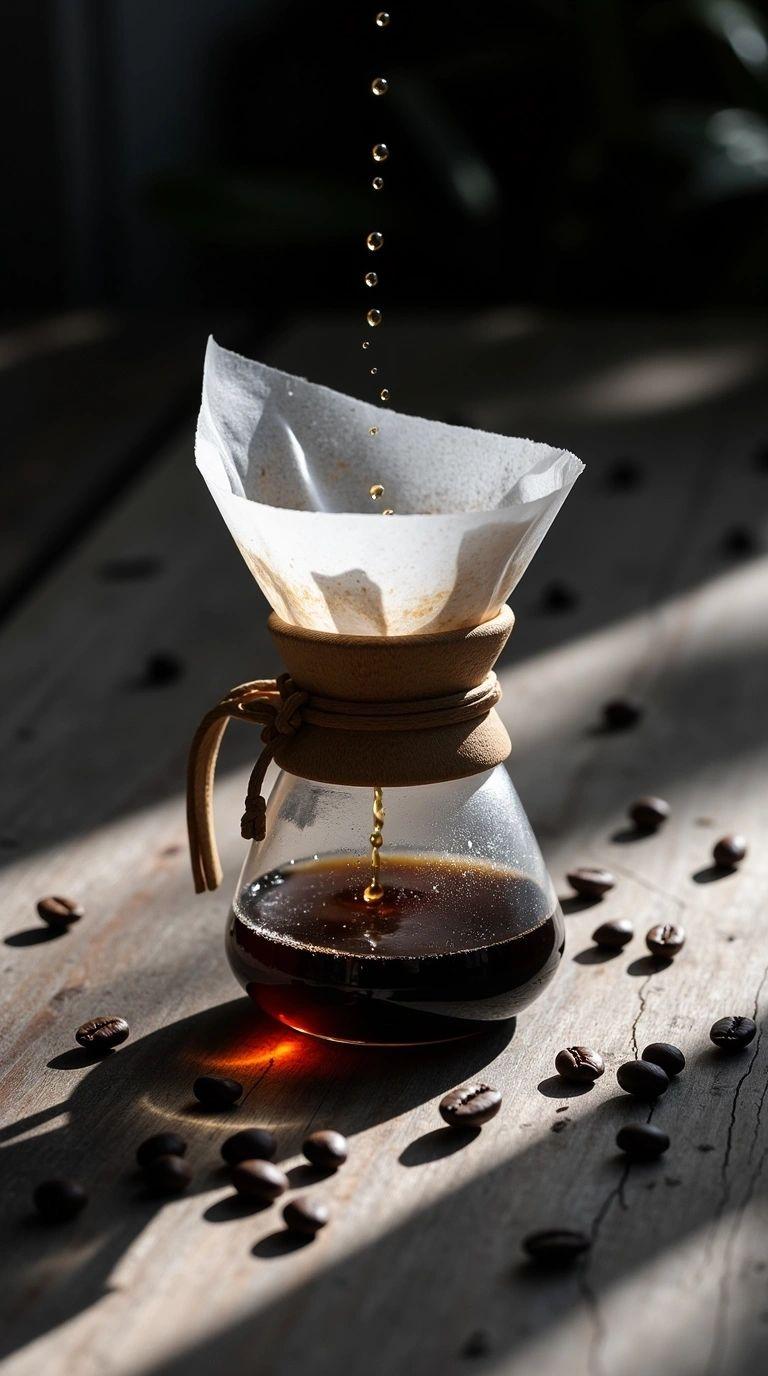 Chemex Kaffeezubereitung